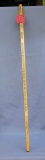 Antique yardstick with Tam Bay advertising