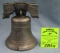 Vintage all cast metal Bicenntenial Liberty bell bank