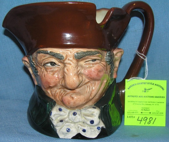 Large vintage Royal Dalton character Toby mug