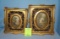 Pair of 19th century signed oil on board paintings