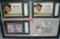 Group of graded and autographed baseball cards