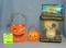 Group of 3 vintage Halloween decorations