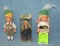 Group of 3 vintage dolls includes Hansel and Gretel