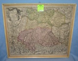 Antique map of Austria