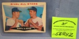 Topps Mickey Mantle and Ken Boyer Baseball card