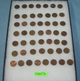 Vintage Lincoln memorial copper pennies