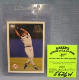 Vintage Topps rookie Derek Jeter Baseball card