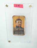 Honus Wagner baseball reprint card