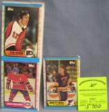 Group of vintage Hockey all star cards