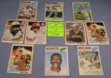 Group of vintage all star baseball cards