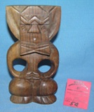 Hand carved wood figure