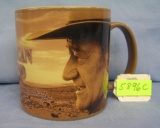 John Wayne American legend coffee mug