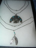 Costume American Indian style necklaces