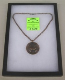 Vintage Seattle World's Fair copper necklace
