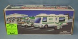 Hess recreation van with dune buggy and motor cycle