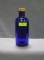 Vintage cobalt blue glass medicine bottle