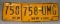 Pair of vintage NY license plates