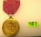 WWII Nazi Germany gold badge and ribbon