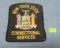 Vintage NY State correctional services patch
