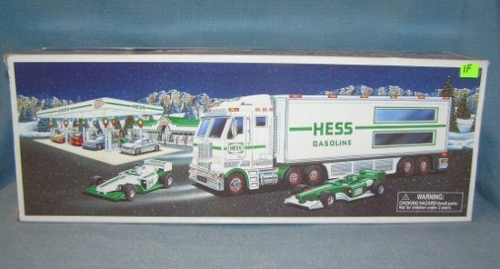 Hess toy and race cars
