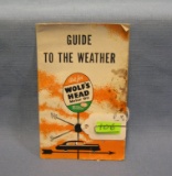 Wolfs Head motor oil weather guide booklet