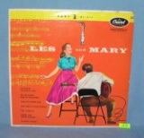 Early Les Paul and Mary Ford 78 RPM record