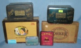 Group of 6 early and vintage smoking/tobacco collectibles