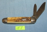 Vintage 2 bladed pocket knife
