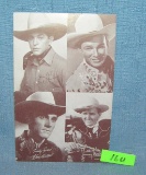 Roy Rogers and others arcade exhibit card
