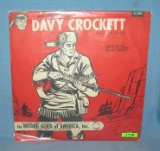 The Battle of Davy Crocket vintage record