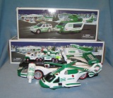 HESS toys and pair of empty display boxes