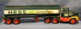 Early HESS toy tanker truck