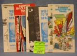 Vintage space related maps and booklets