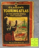 Early auto advertising touring atlas