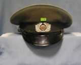 Vintage post war Russian Officers visor cap