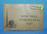 NY World's Fair 1939-1940 foldable book cover