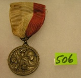 Early military medal and ribbon