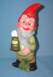 Vintage beer drinking gnome with stein