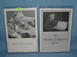 Franklin D. Roosevelt photo illustrated library booklets