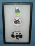 Group of the Beatles pictural pin back buttons