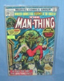 Vintage Marvel Man-thing comic book
