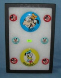 Collection of Disney character pins