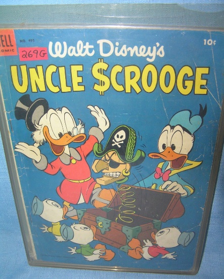 Early Walt Disney's Uncle Scrooge comic book