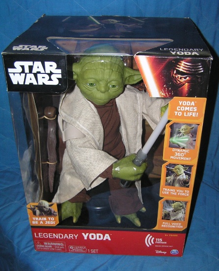 Star Wars oversized Yoda action figure