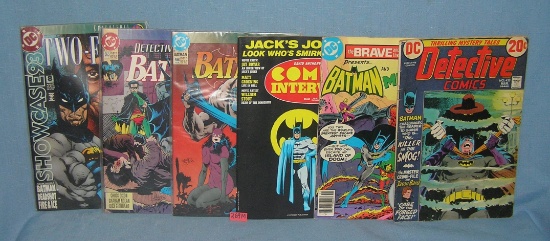 Group of vintage DC comic books