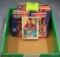 Box full of vintage Basketball cards