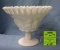 Vintage grape patterned Milk Glass fruit bowl