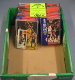 Box full of vintage Basketball cards