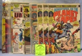 Group of vintage Marvel comic books