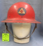 Early WWII era NYC FD air raid helmet